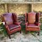 Leather Armchairs, Set of 2 1