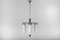 Lampada a sospensione Bauhaus placcata in nichel, anni '30, Immagine 1
