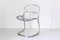 Chromed Metal Dining Chairs by Gastone Rinaldi for Rima, 1970, Set of 4 7