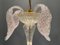Lámpara de araña Mid-Century de cristal de Murano, Imagen 2