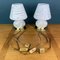 Murano Mushroom Table Lamps, Italy, 1980s, Set of 2 10