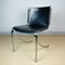 Mid-Century Black Chair Jot by Giotto Stoppino for Acerbis, Italy, 1970s, Image 1