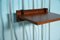 Mid-Century L Regency Wandgarderobe aus Teak & Aluminium, 1960er 5