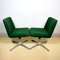 Mid-Century Green Swivel Chairs P125 by Osvaldo Borsani for Tecno, Italy, 1970s 8