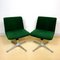 Mid-Century Green Swivel Chairs P125 by Osvaldo Borsani for Tecno, Italy, 1970s 6