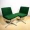 Mid-Century Green Swivel Chairs P125 by Osvaldo Borsani for Tecno, Italy, 1970s 5