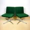 Mid-Century Green Swivel Chairs P125 by Osvaldo Borsani for Tecno, Italy, 1970s, Image 1