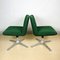 Mid-Century Green Swivel Chairs P125 by Osvaldo Borsani for Tecno, Italy, 1970s 2