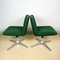 Mid-Century Green Swivel Chairs P125 by Osvaldo Borsani for Tecno, Italy, 1970s, Image 2