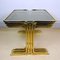 Mid-Century Gold Brass Coffee Tables, Italy, 1960s, Set of 3 3