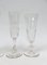 Calici da champagne Biedermeier in vetro soffiato a mano, Francia, set di 6, Immagine 4