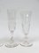 French Biedermeier Handblown Champagne Flutes, Set of 6 4