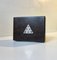 Midcentury Bog Oak Box with Silver Three Clover by Axel Salomonsen, 1960s, Image 5