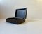 Midcentury Bog Oak Box with Silver Three Clover by Axel Salomonsen, 1960s 6