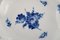 Plat en Forme de Feuille Tressée Vintage en Porcelaine Bleue de Royal Copenhagen 3