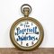 Cartel publicitario de relojes Ingersoll de doble cara antiguo, Imagen 2
