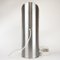 Chrome Cylindrical Structure Desk Lamp with White Globe Ball, 1960s 6