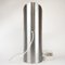 Chrome Cylindrical Structure Desk Lamp with White Globe Ball, 1960s, Image 6