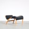 Pernilla Chair with Footstool by Bruno Matthson, Sweden, 1960s, Set of 2 19