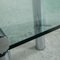Glass and Chrome Dining Table in Silver from Draenert, Image 3