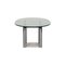 Glass and Chrome Dining Table in Silver from Draenert 6