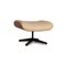 Leather Stool in Cream by Charles & Ray Eames for Vitra 1