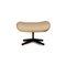 Leather Stool in Cream by Charles & Ray Eames for Vitra 8