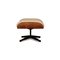 Leather Stool in Cream by Charles & Ray Eames for Vitra 7