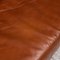 Brown Leather Tema 2-Seat Sofa with Sleeping Function by Franz Fertig 4