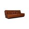 Brown Leather Tema 2-Seat Sofa with Sleeping Function by Franz Fertig 10