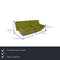 Grünes Smala 3-Sitzer Sofa mit Schlaffunktion von Ligne Roset 2