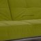 Green Fabric Smala 3-Seat Sofa with Sleeping Function from Ligne Roset 4