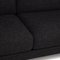 Graues 2-Sitzer Sofa mit Stoffbezug von Rolf Benz 3