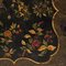 Vintage Brown Floral Tin Tray 7