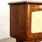 Walnut Veneer and Parchment Paper Cabinet, Italy, 1950s 11