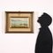 Ernesto Alcide Campestrini, Pittura di paesaggio, olio su tela, Immagine 2