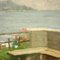 Ernesto Alcide Campestrini, Landschaftsmalerei, Öl auf Leinwand 4