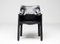 Black Leather Chair by Mario Bellini for Cassina, 1970s 6