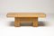 Italian Architectural Cherry Coffee Table with Sliding Top 5