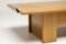 Italian Architectural Cherry Coffee Table with Sliding Top, Image 7