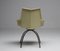Yellow Origami Armchair on Spider Base by Paul McCobb 3