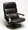 Black Leather Lounge Chair 4