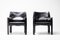 Cassina Cab 414 Lounge Chairs by Mario Bellini, Set of 2, Image 2