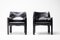 Fauteuils Cassina Cab 414 par Mario Bellini, Set de 2 2