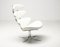 Weißer Leder EJ5 Corona Chair von Poul Volther 6