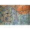 Großer Vintage Art Teppich von Paul Klee 10