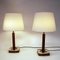 Swedish Leather Table Lamps by Uppsala Armatur, 1960s, Set of 2 10