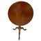 Antique George III Mahogany Circular Tilt Top Centre Table 1