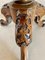 Antiker viktorianischer drehbarer Klavierhocker aus geschnitztem Nussholz 9