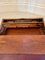 Caja de escritura victoriana antigua grande de madera nudosa de nogal, Imagen 4